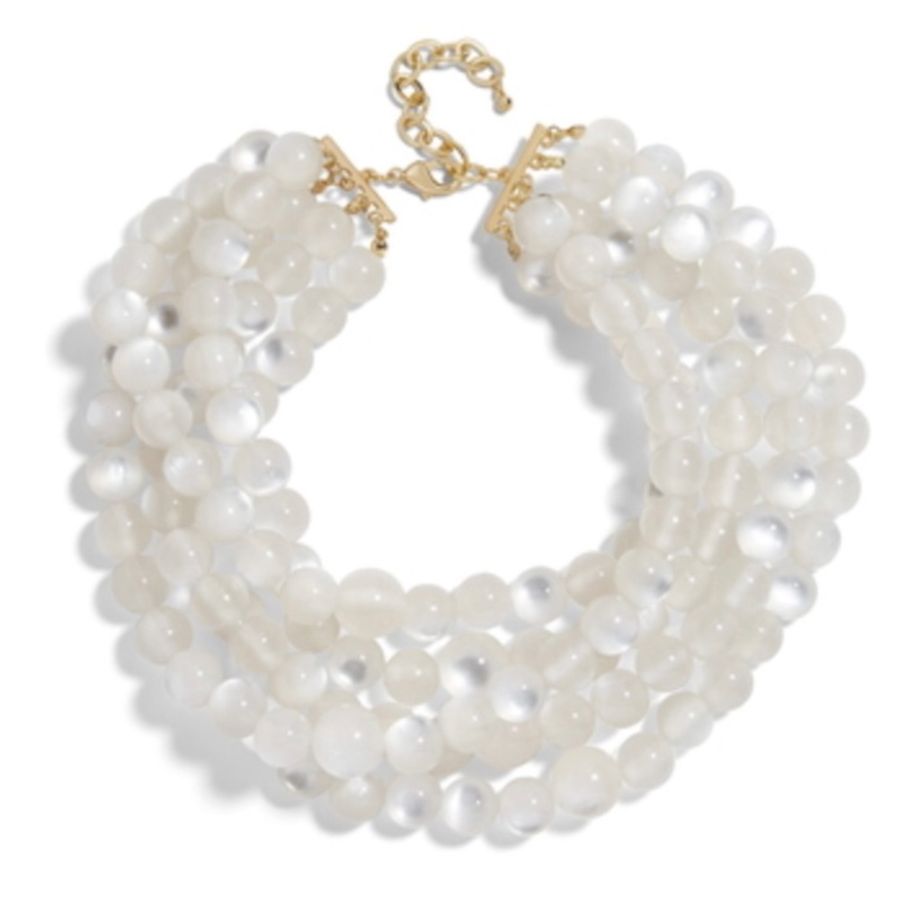 BaubleBarCassarah Beaded Necklace (Ivory)